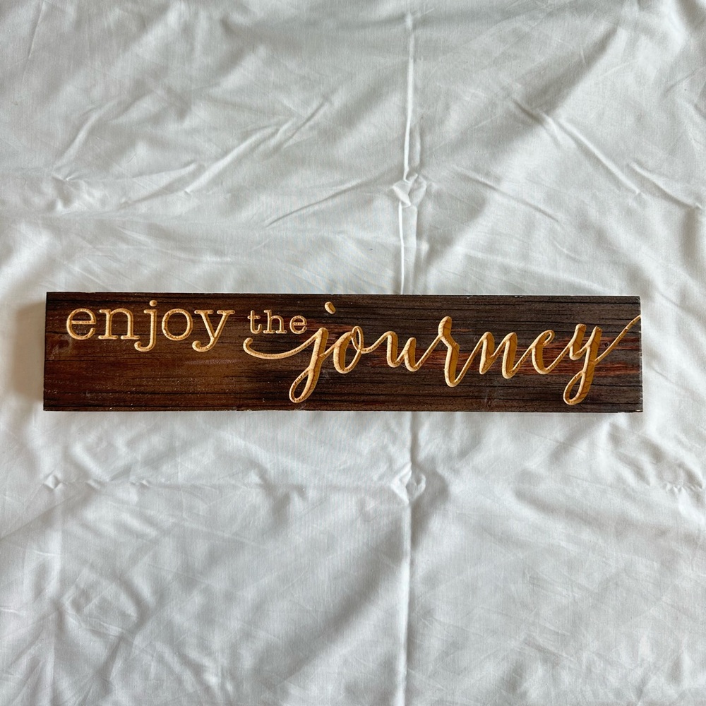 Wooden sign